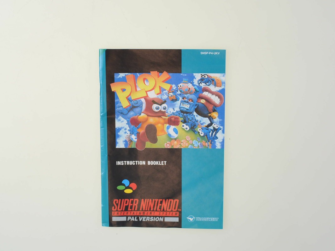Plok - Super Nintendo Games [Complete] - 8