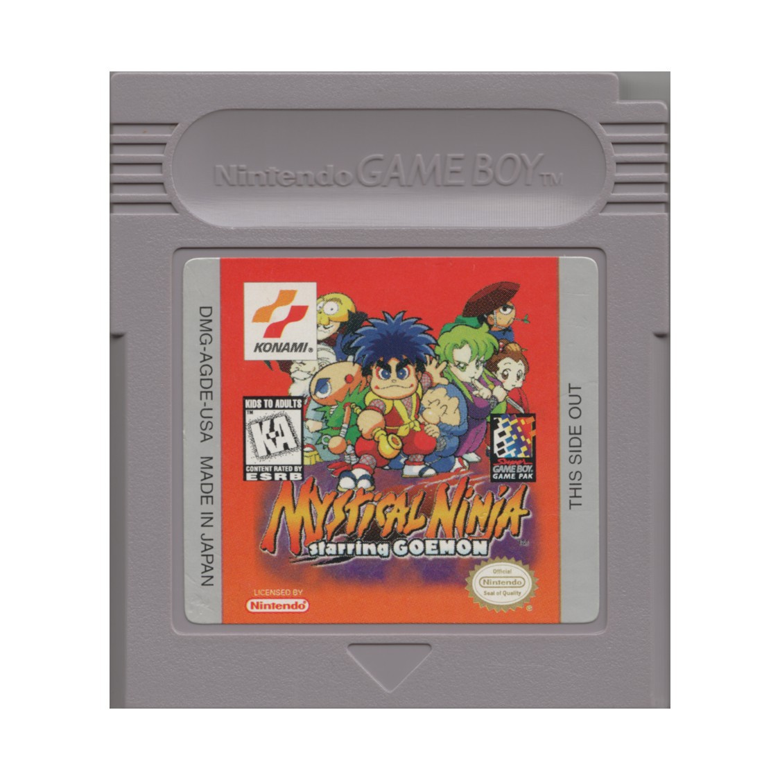 Mystical Ninja starring Goemon (NTSC) - Gameboy Classic Games
