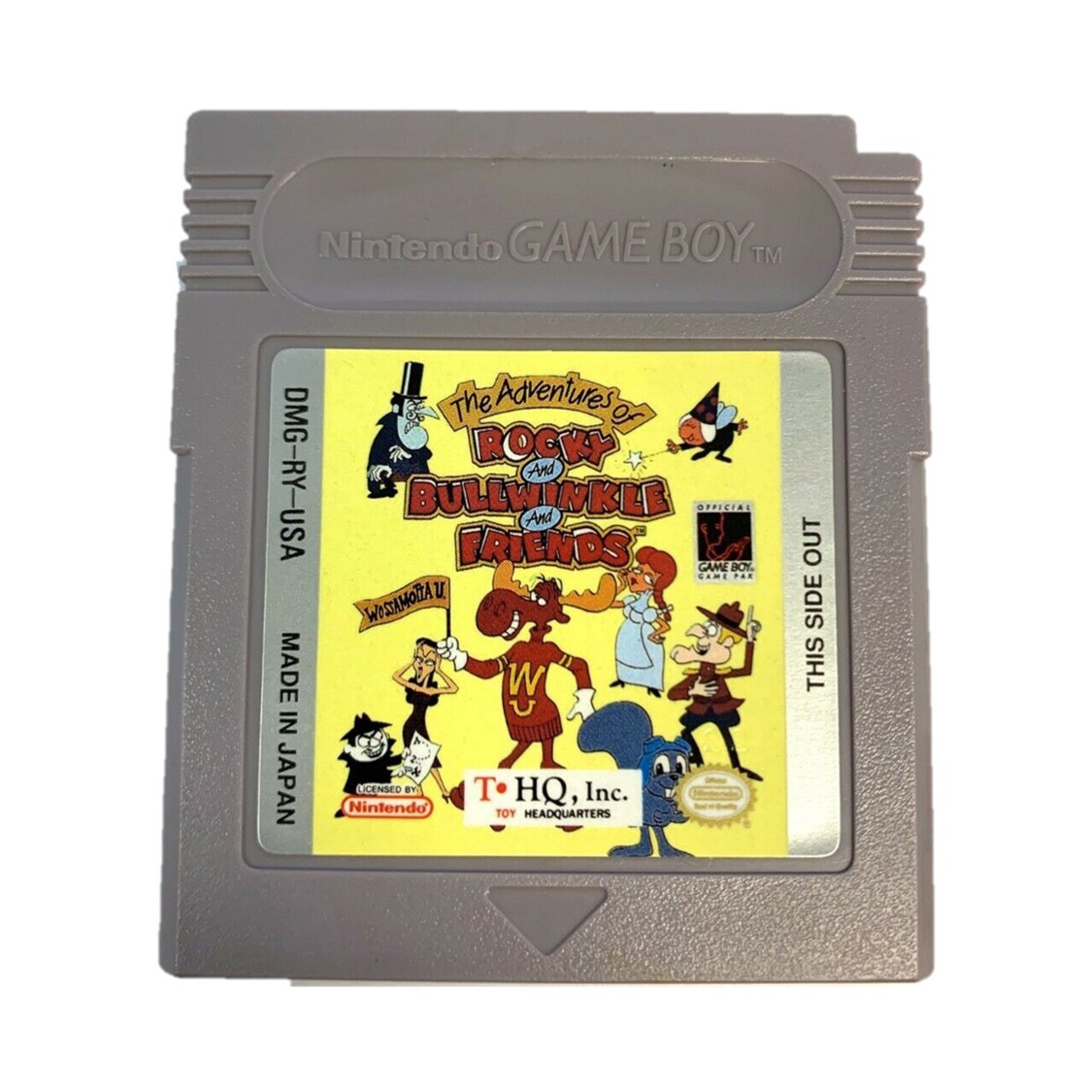 The Adventures Of Rocky And Bullwinkle And Friends - Gameboy Classic Games
