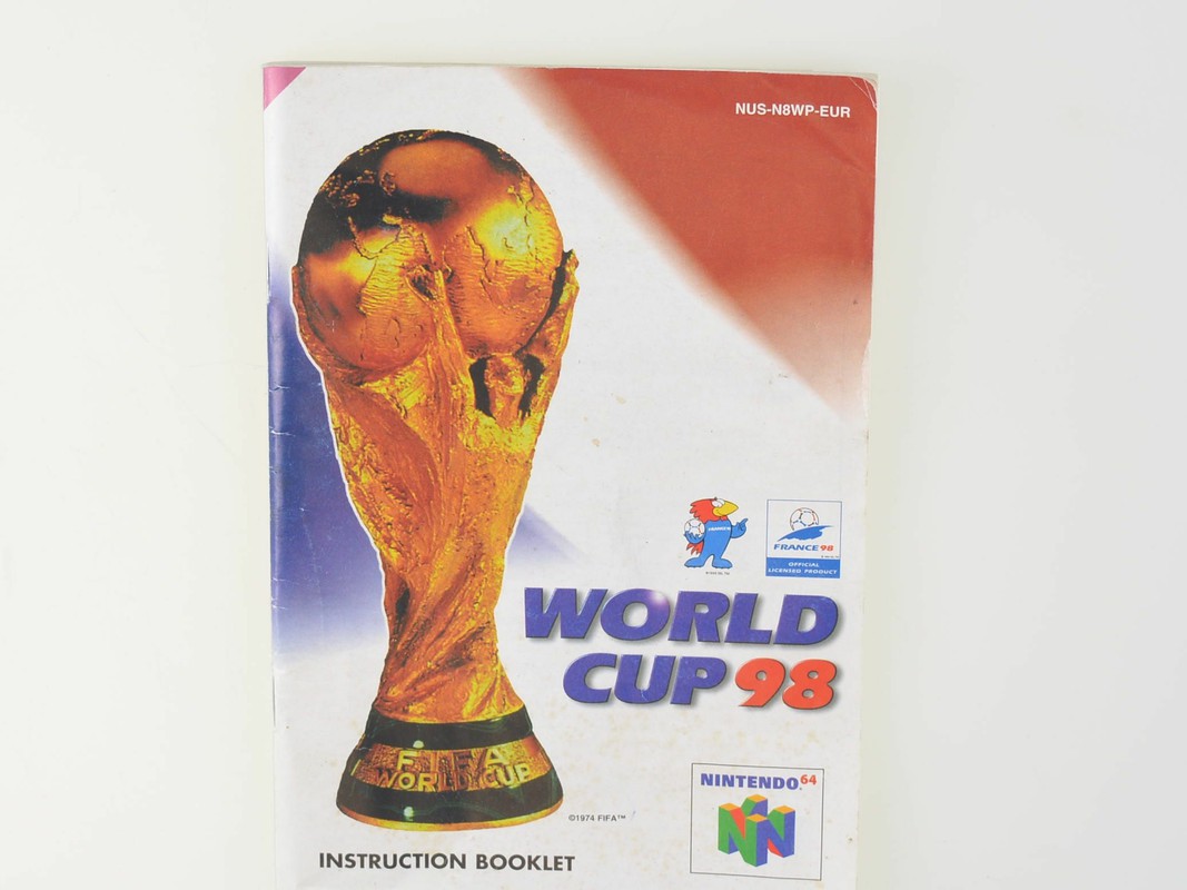 World Cup 98 - Nintendo 64 Games [Complete] - 4