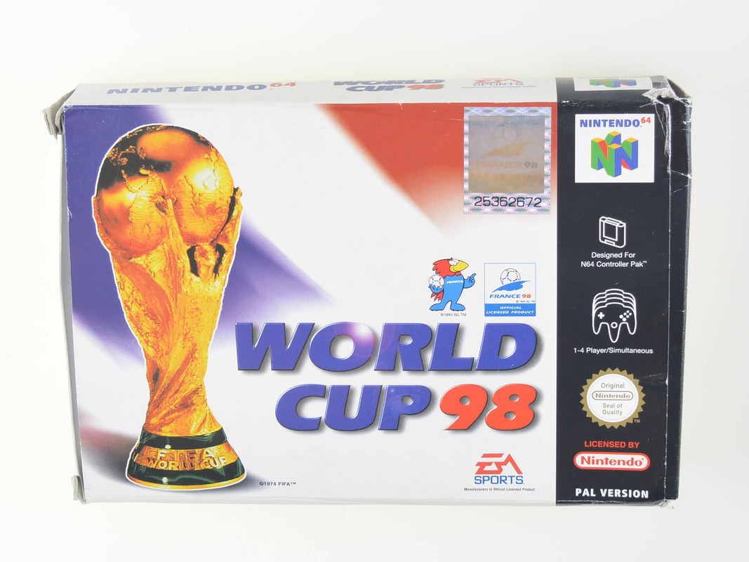 World Cup 98 - Nintendo 64 Games [Complete] - 10