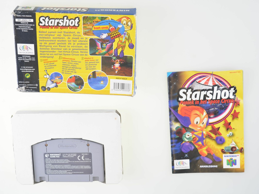 Starshot - Nintendo 64 Games [Complete] - 2