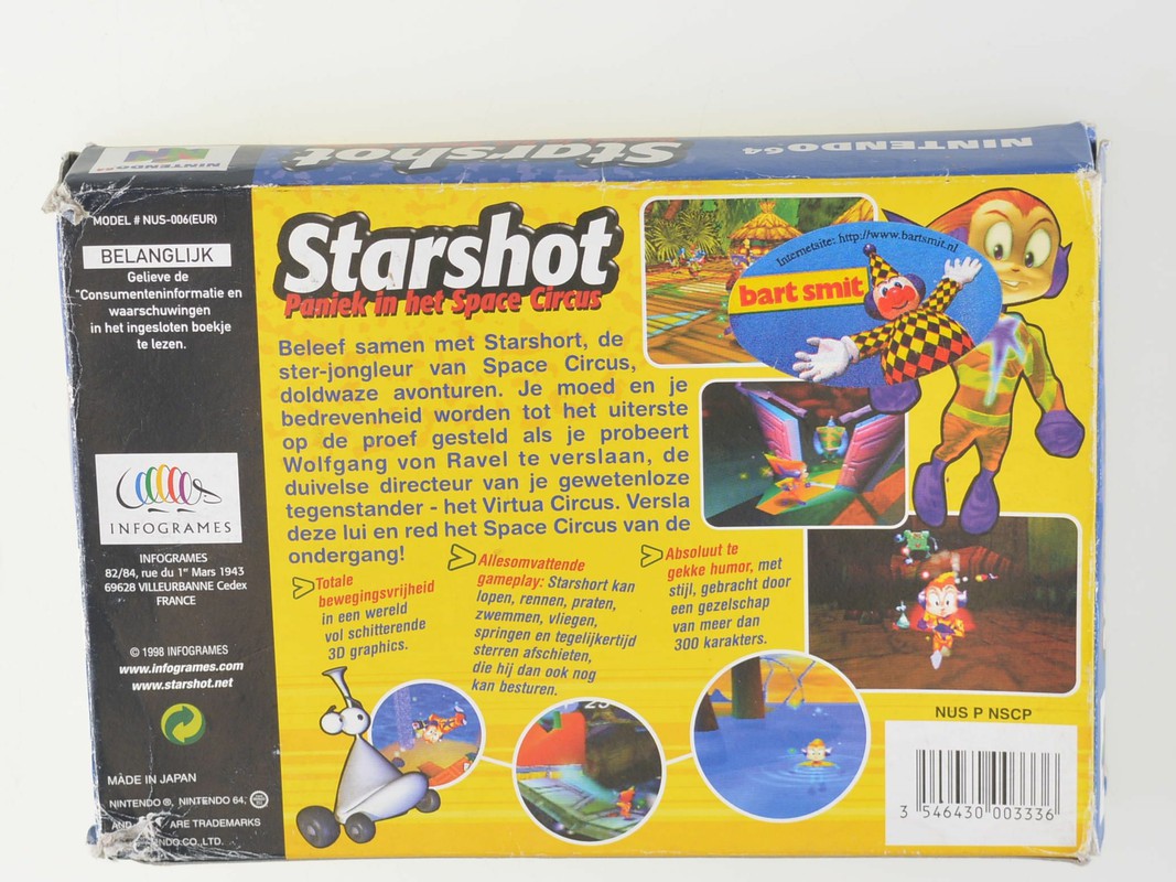 Starshot - Nintendo 64 Games [Complete] - 9
