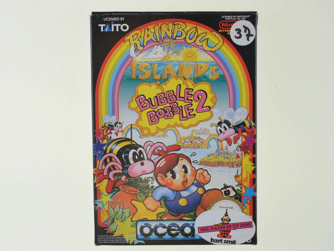 Rainbow Islands (Bubble Bobble 2) - Nintendo NES Games [Complete] - 11