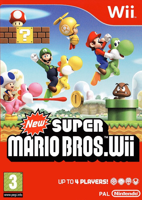 New Super Mario Bros. Wii (German) - Wii Games