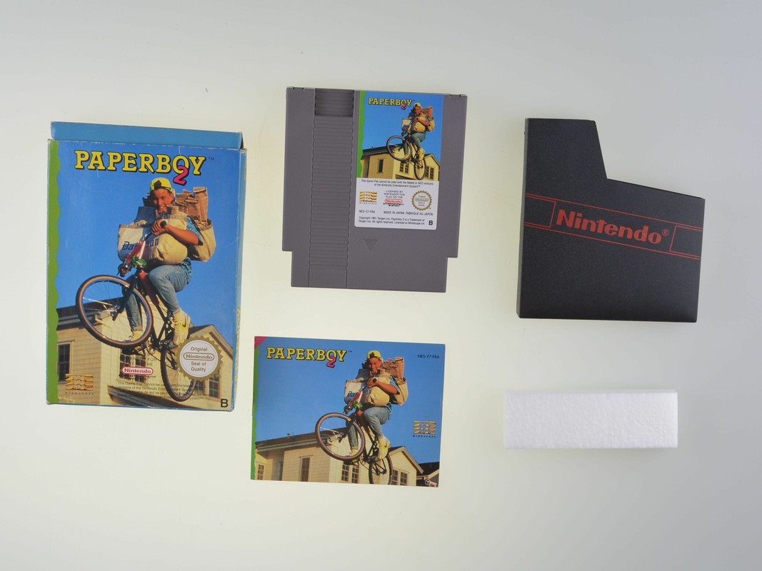 Paperboy 2 - Nintendo NES Games [Complete]