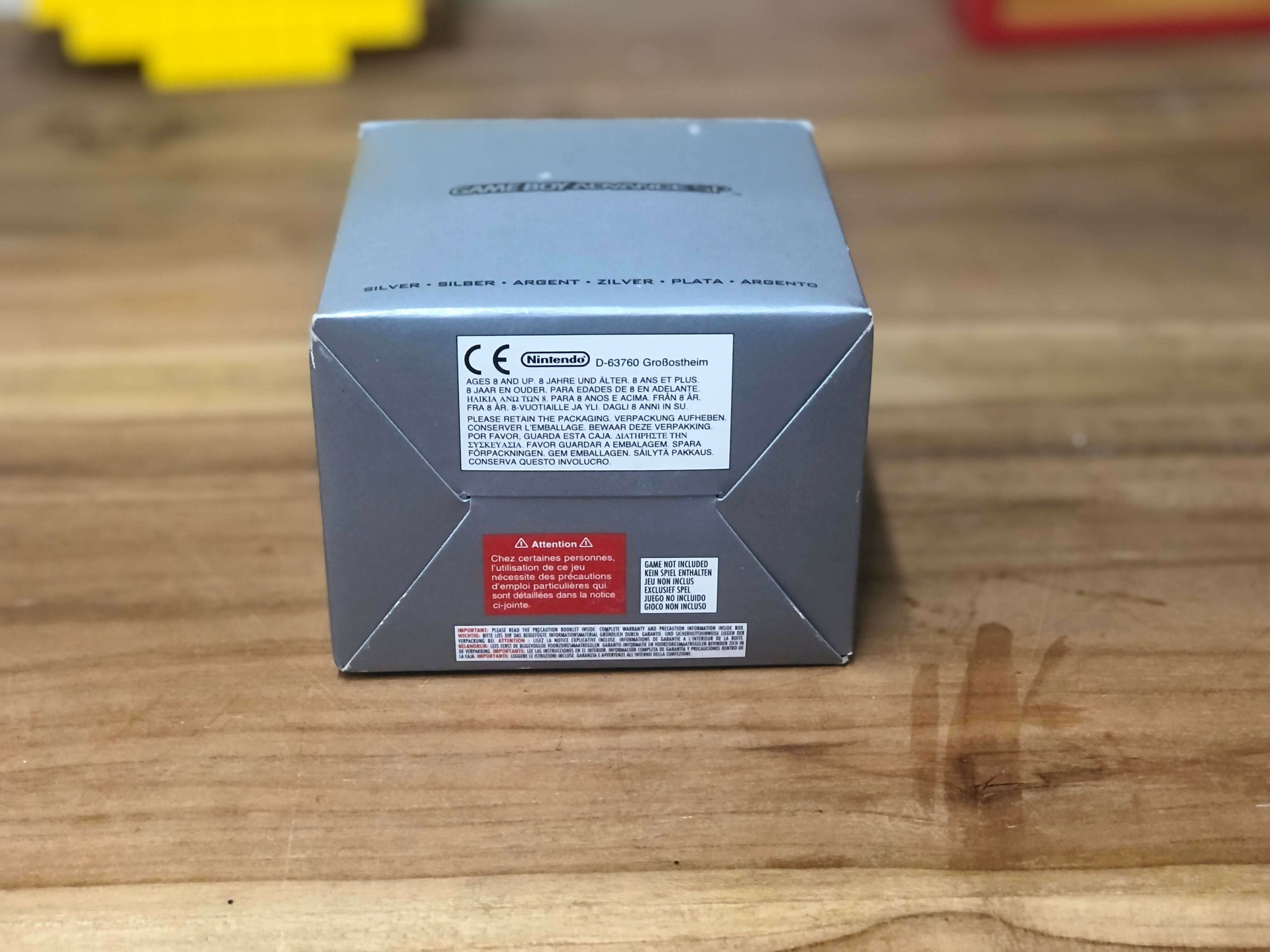 Gameboy Advance SP Silver [Complete] - Gameboy Advance Hardware - 3