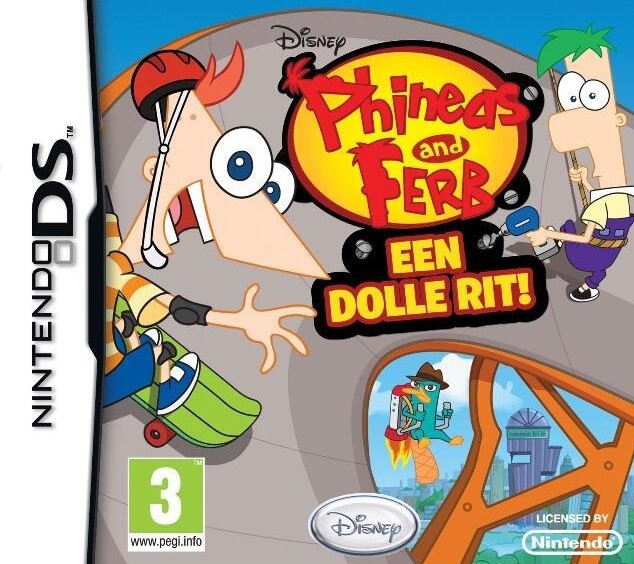 Phineas and Ferb - Een Dolle Rit - Nintendo DS Games