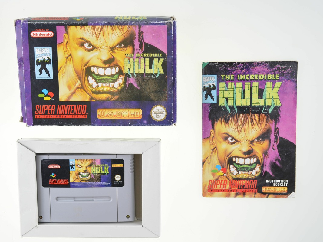 Incredible Hulk - Super Nintendo Games [Complete]