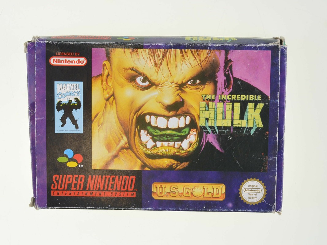 Incredible Hulk - Super Nintendo Games [Complete] - 6