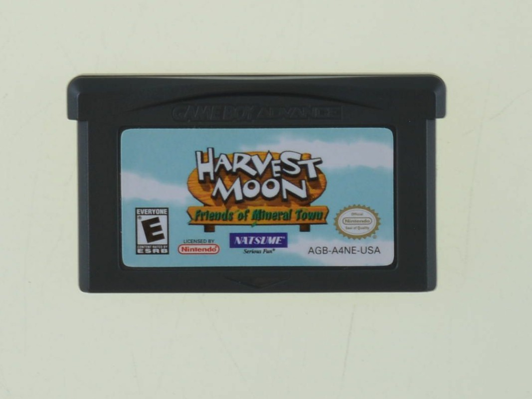 Harvest Moon: Friends of Mineral Town - Gameboy Advance Games