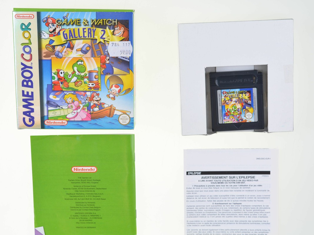 Game & Watch Gallery 2 - Gameboy Color Games [Complete] - 2
