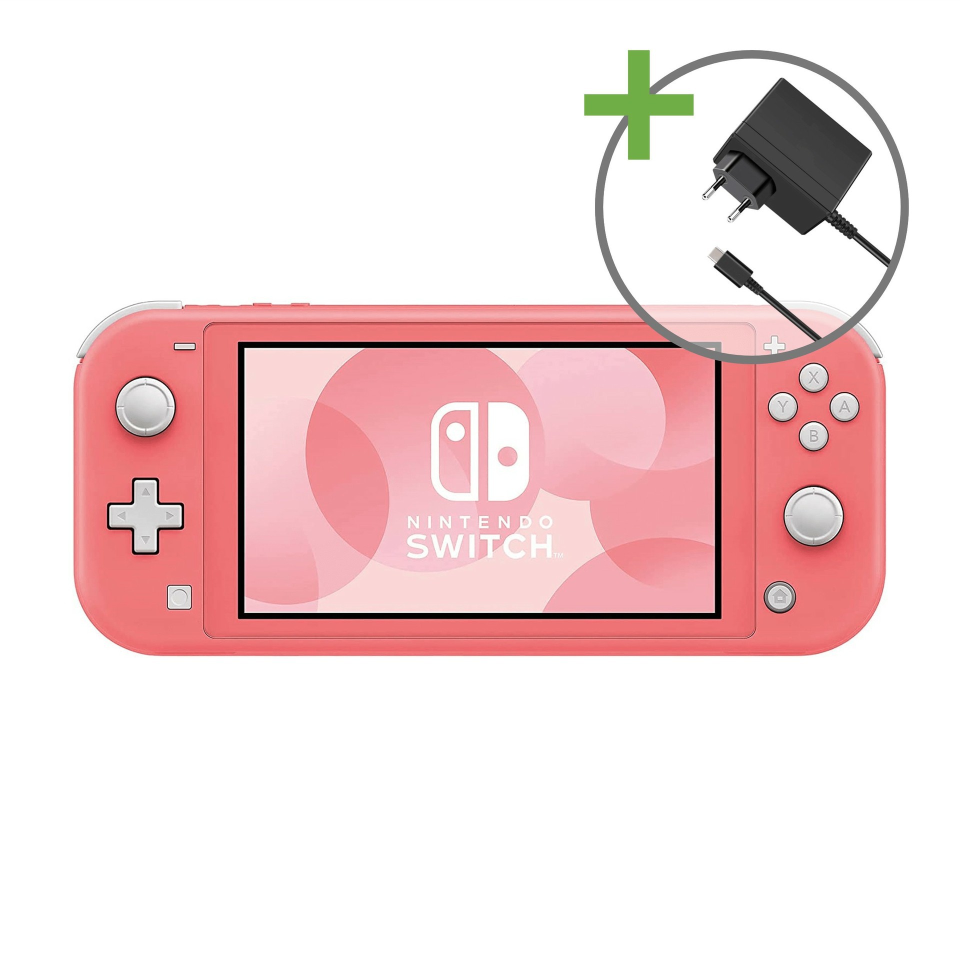 Nintendo Switch Lite Console - Coral - Nintendo Switch Hardware