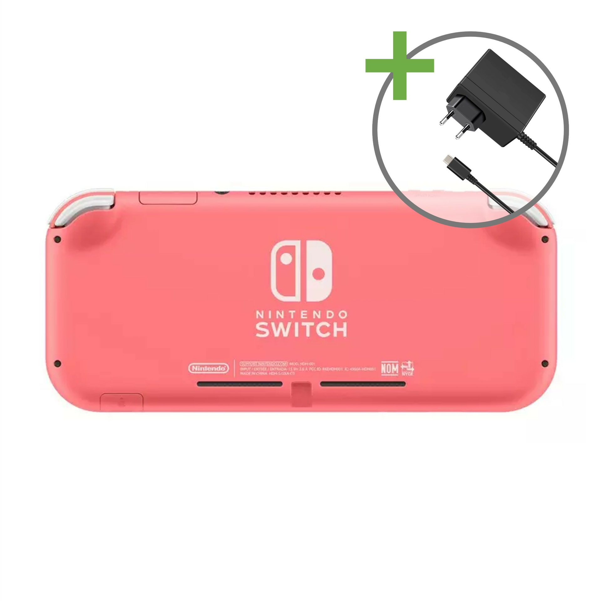 Nintendo Switch Lite Console - Coral - Nintendo Switch Hardware - 3