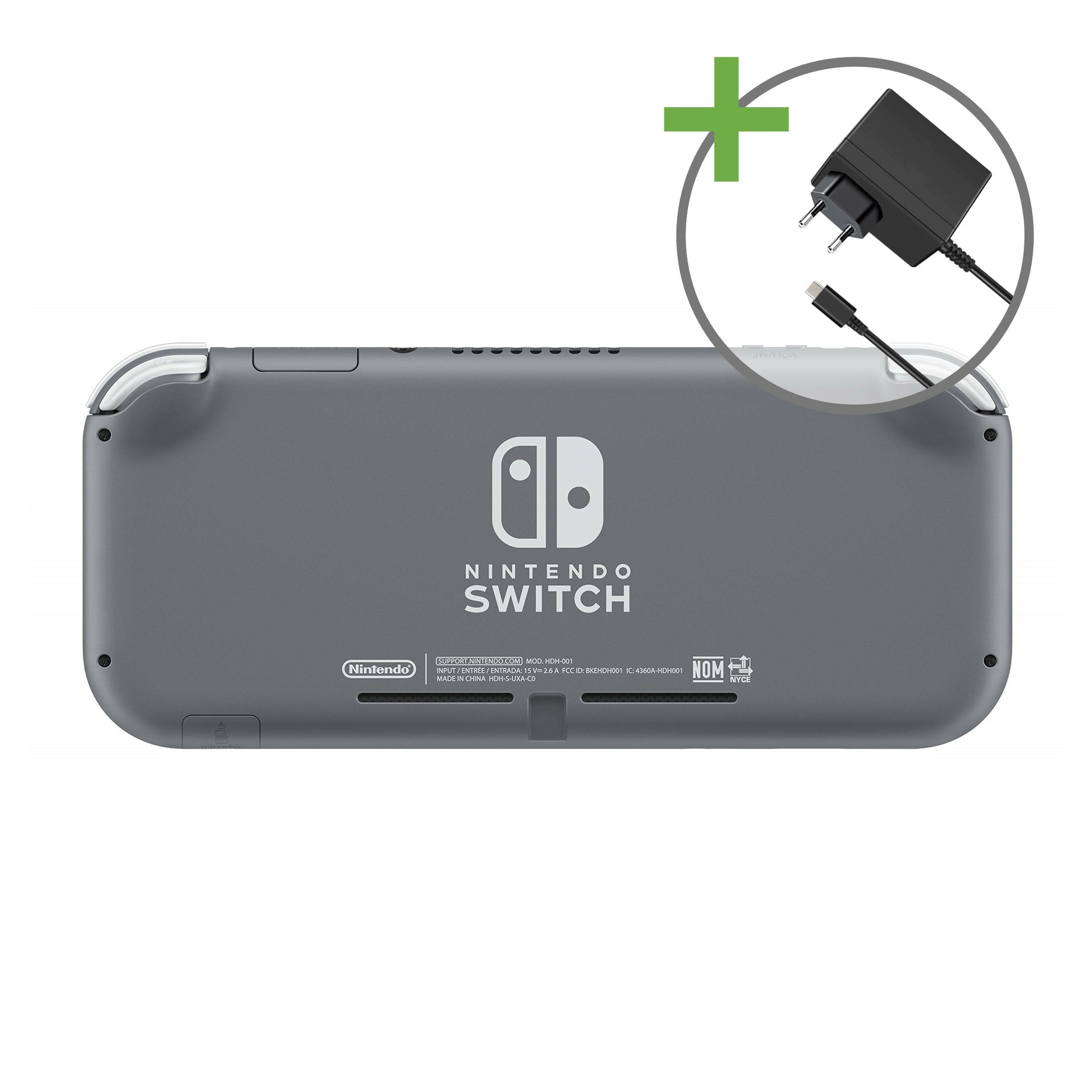 Nintendo Switch Lite Console - Grijs - Nintendo Switch Hardware - 3