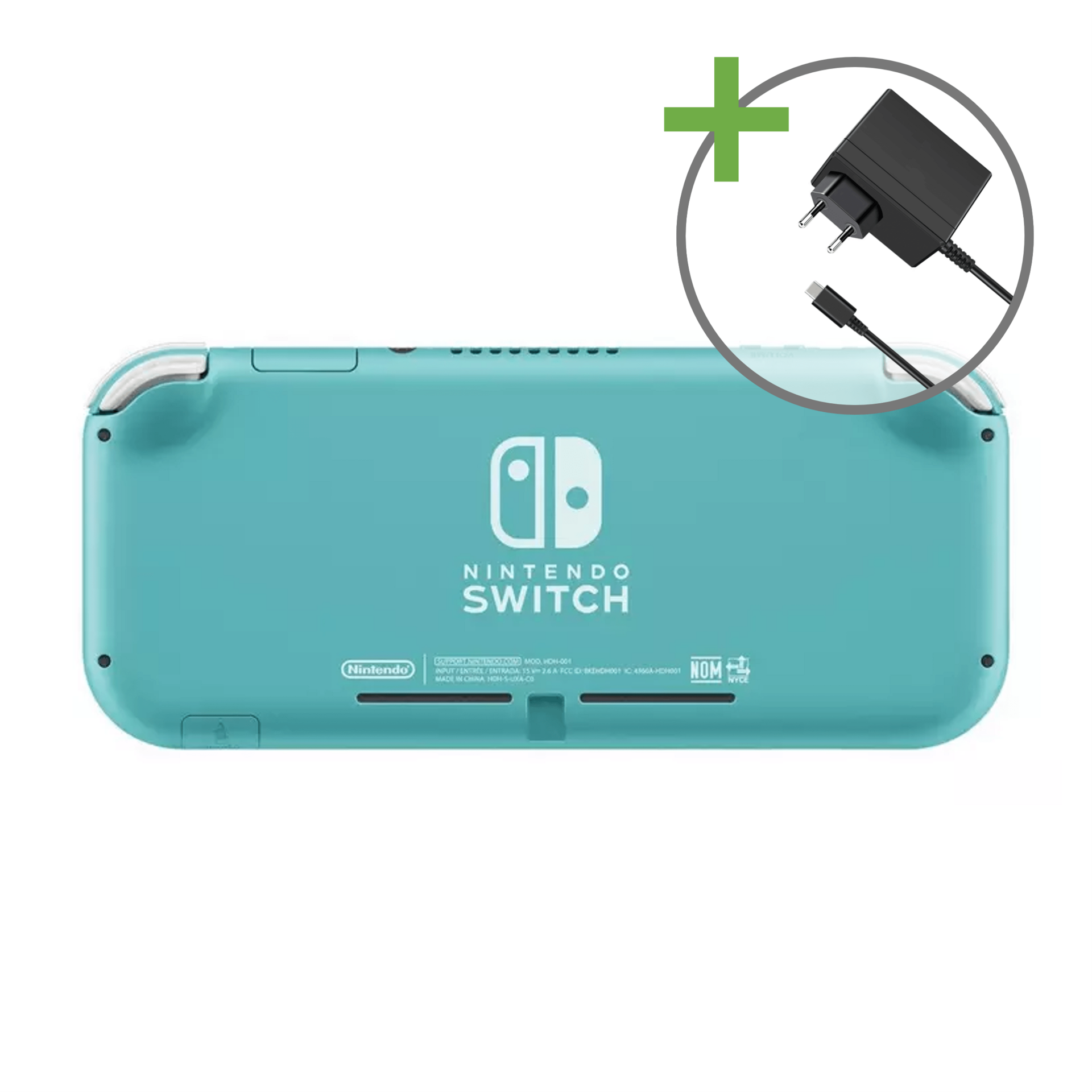 Nintendo Switch Lite Console - Turquoise - Nintendo Switch Hardware - 3