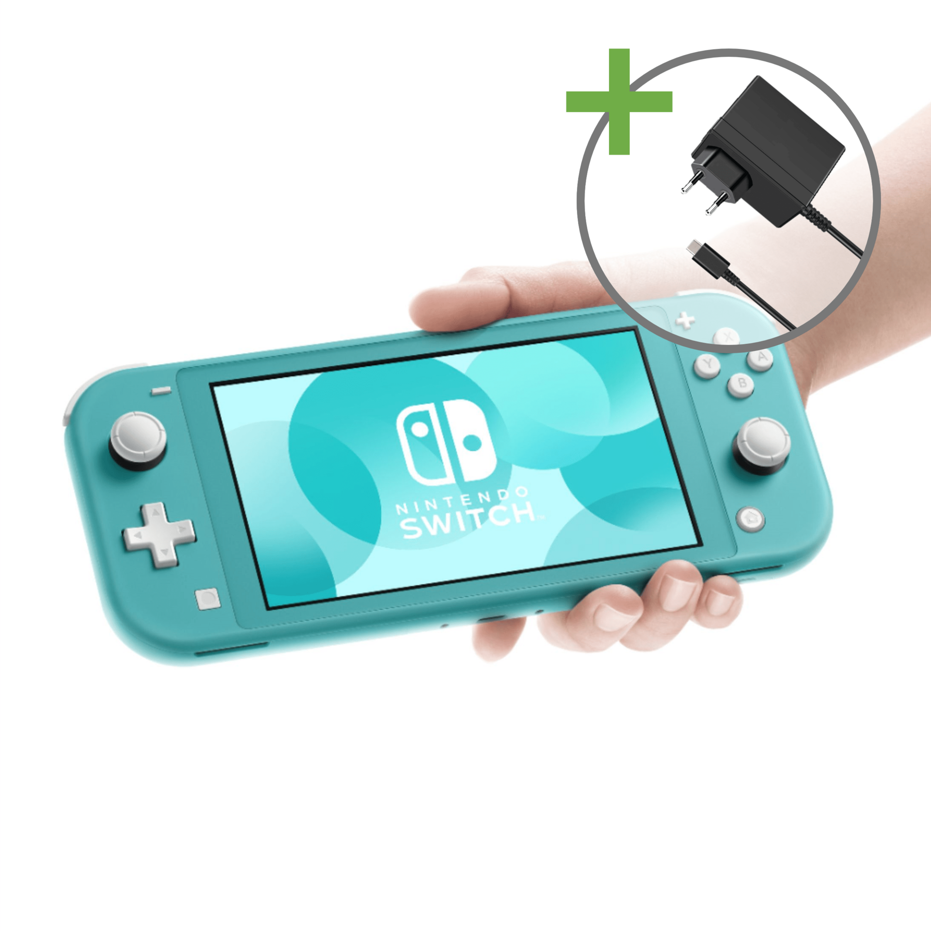 Nintendo Switch Lite Console - Turquoise [Complete] - Nintendo Switch Hardware - 3