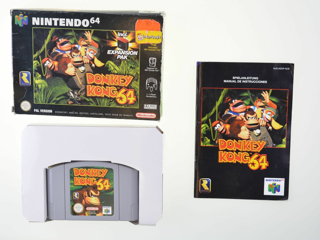 Donkey Kong 64 - Nintendo 64 Games [Complete]