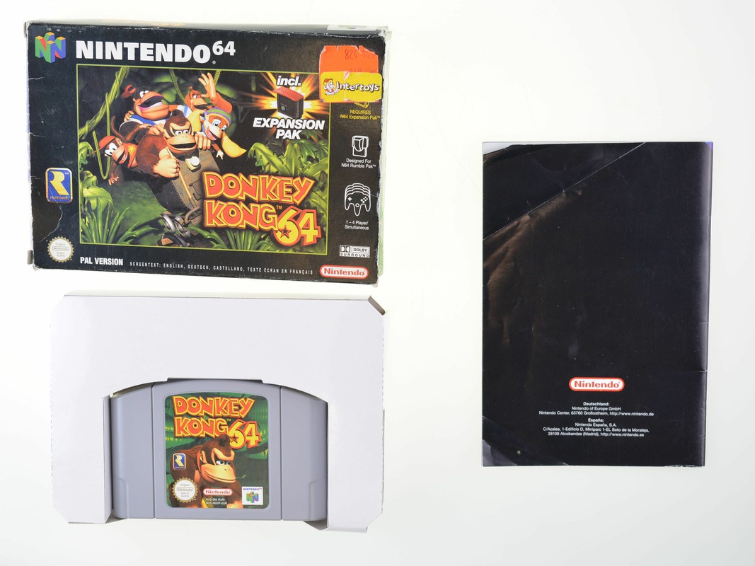 Donkey Kong 64 - Nintendo 64 Games [Complete] - 2
