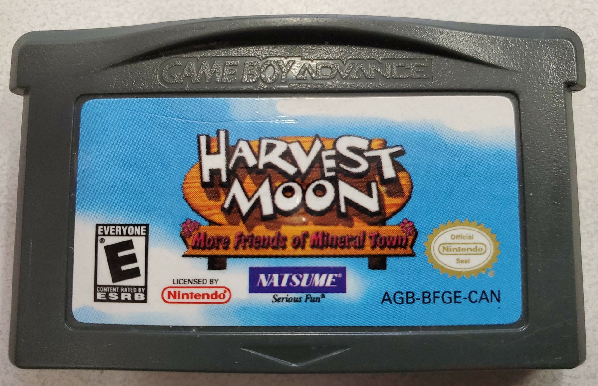 Harvest Moon: More Friends of Mineral Town - Gameboy Advance Games