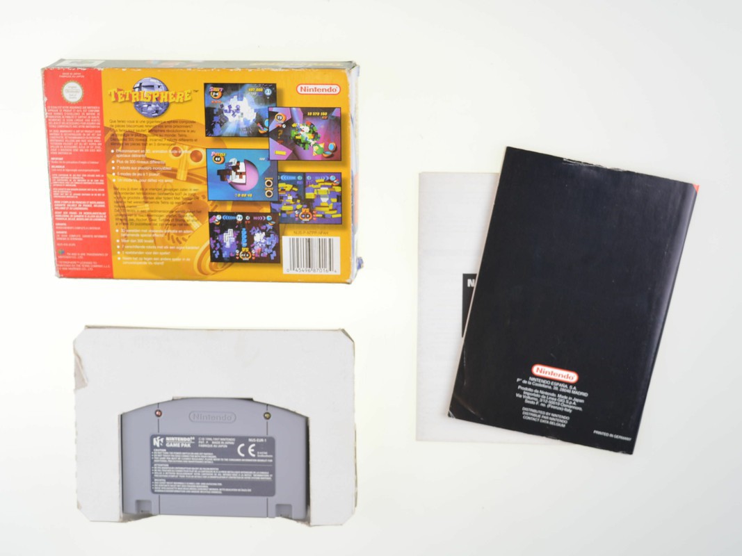 Tetrisphere - Nintendo 64 Games [Complete] - 2