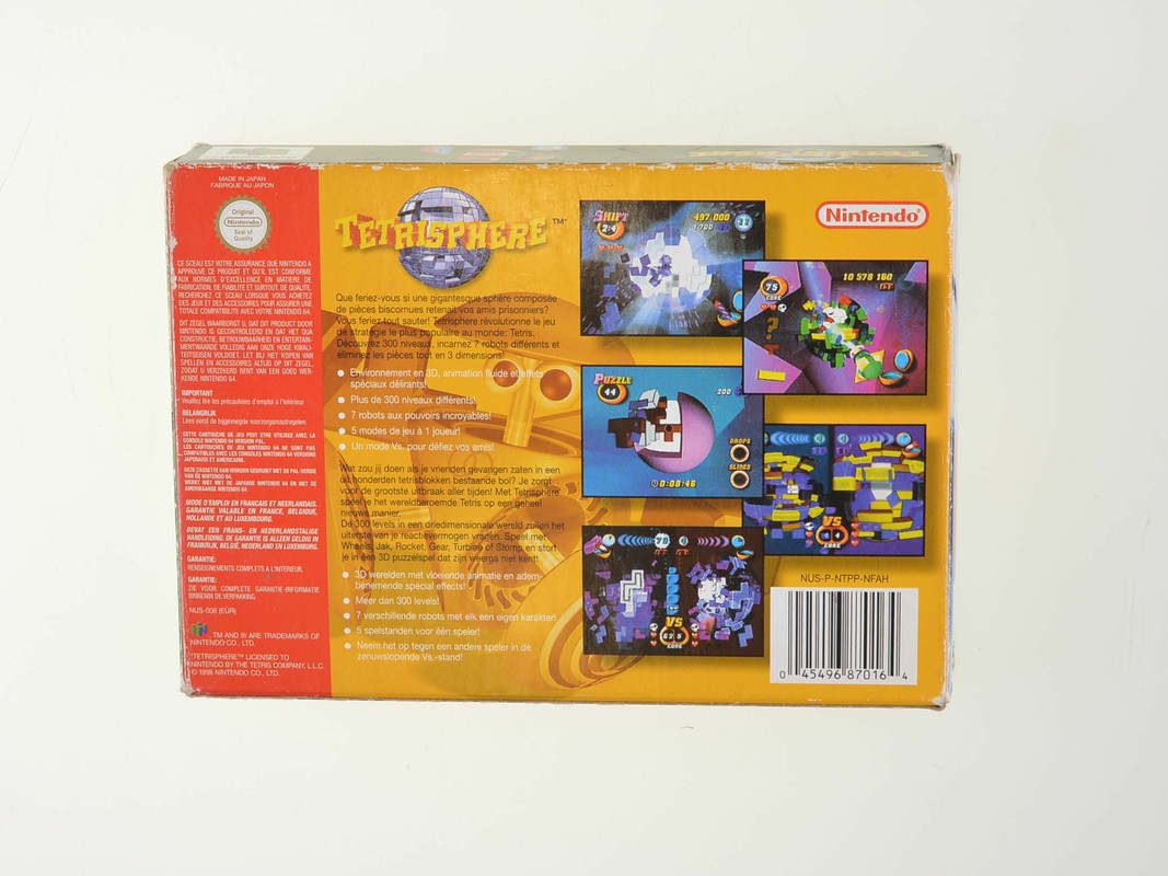 Tetrisphere - Nintendo 64 Games [Complete] - 3
