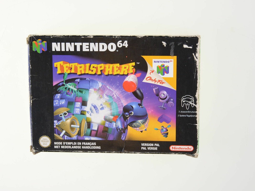 Tetrisphere - Nintendo 64 Games [Complete] - 4