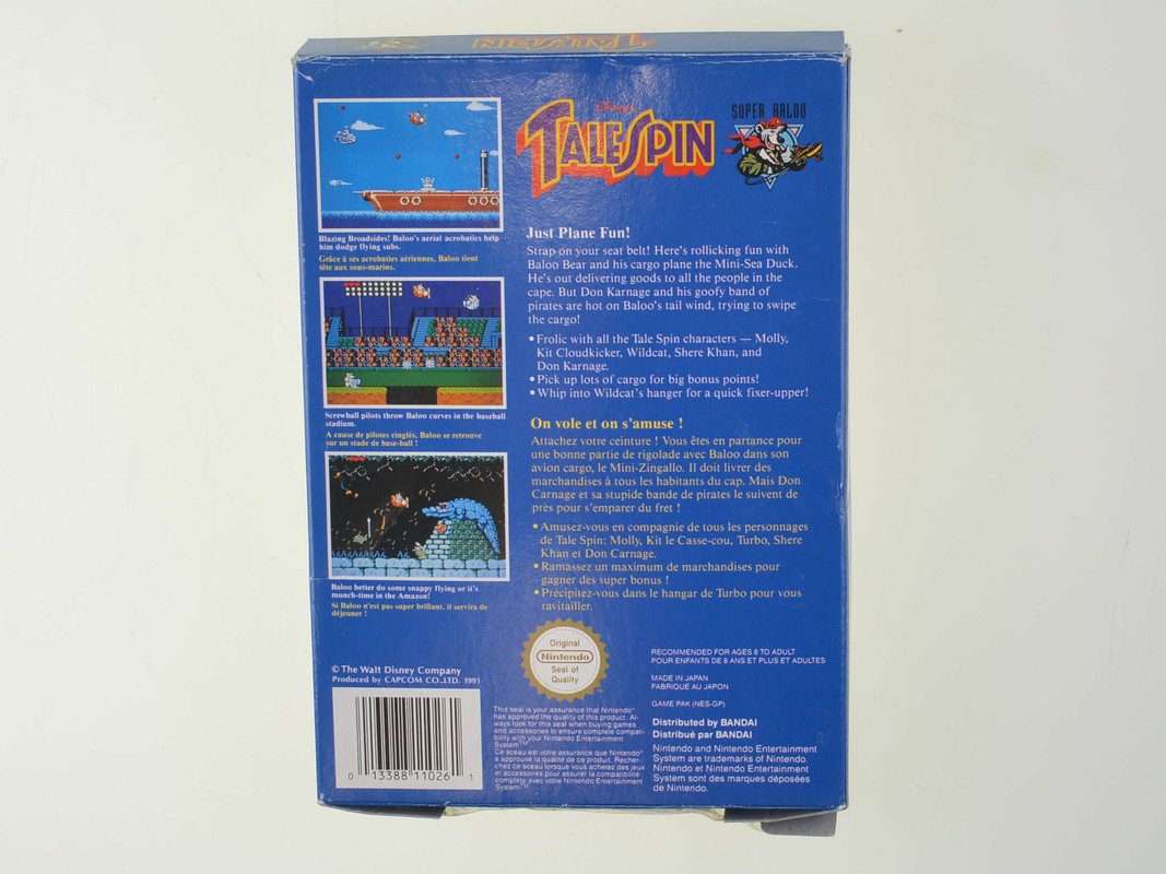 Tale Spin - Nintendo NES Games [Complete] - 4