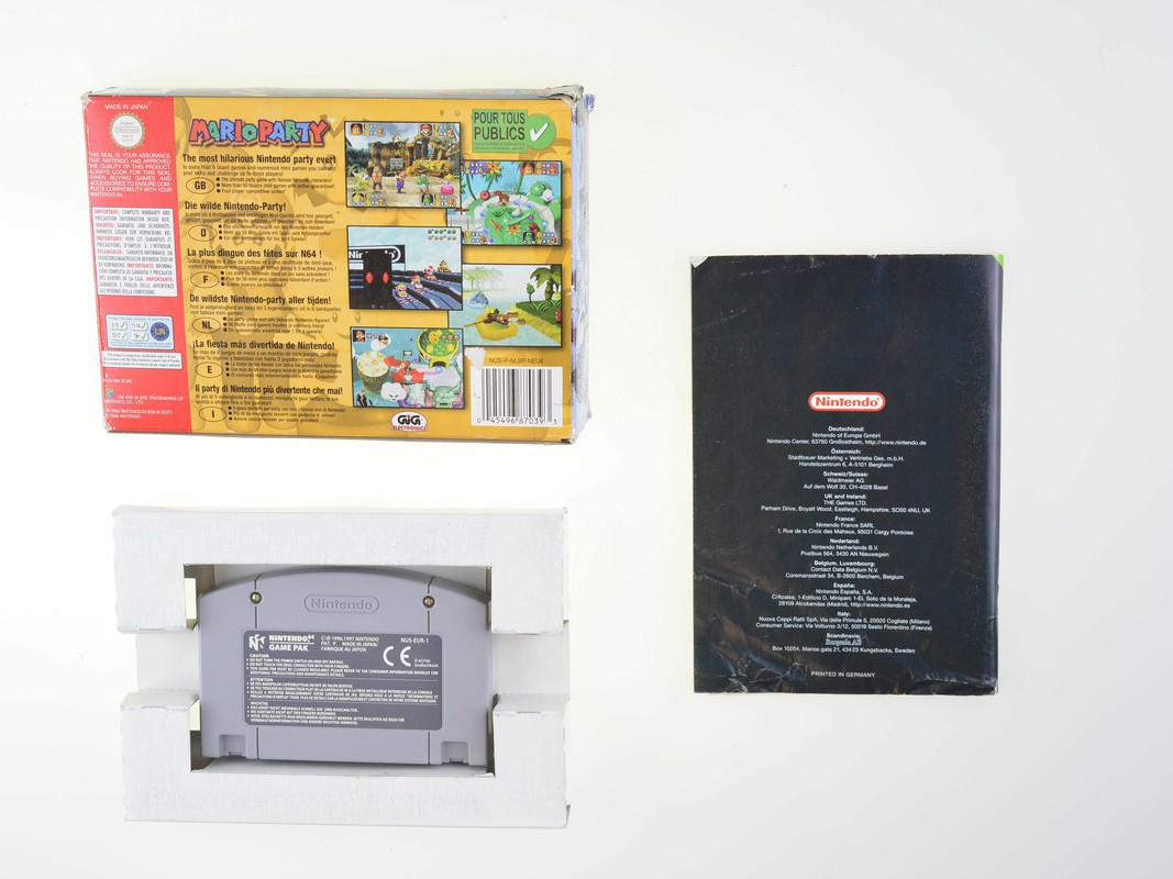 Mario Party - Nintendo 64 Games [Complete] - 2