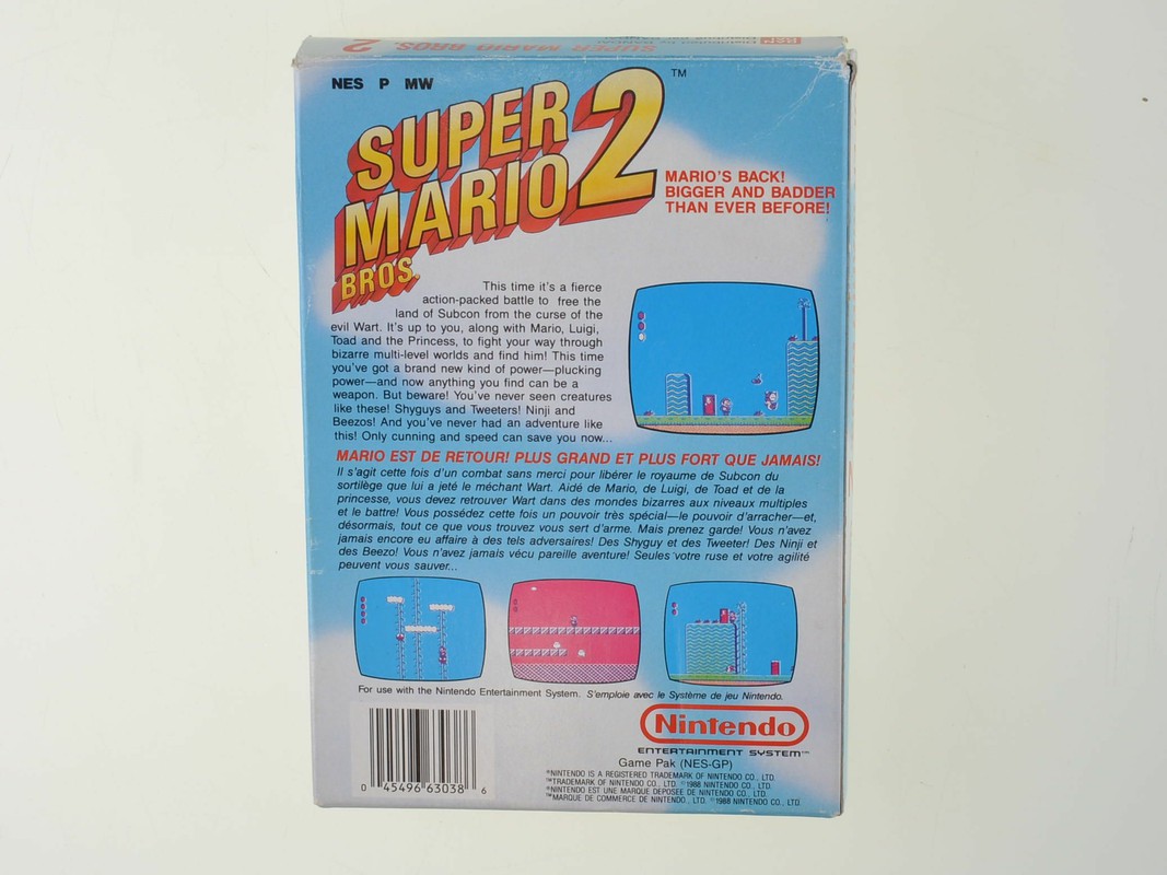Super Mario Bros 2 - Nintendo NES Games [Complete] - 3