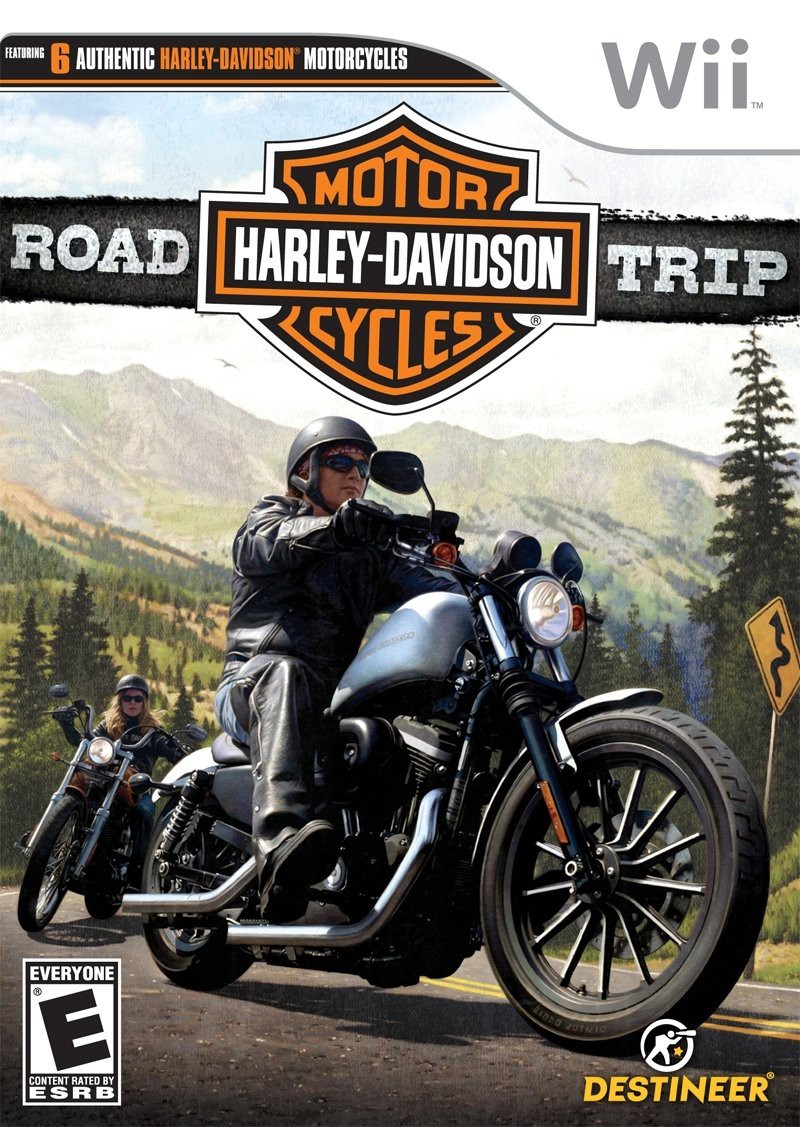 Road Trip - Harley Davidson Motorcycles - Wii Games