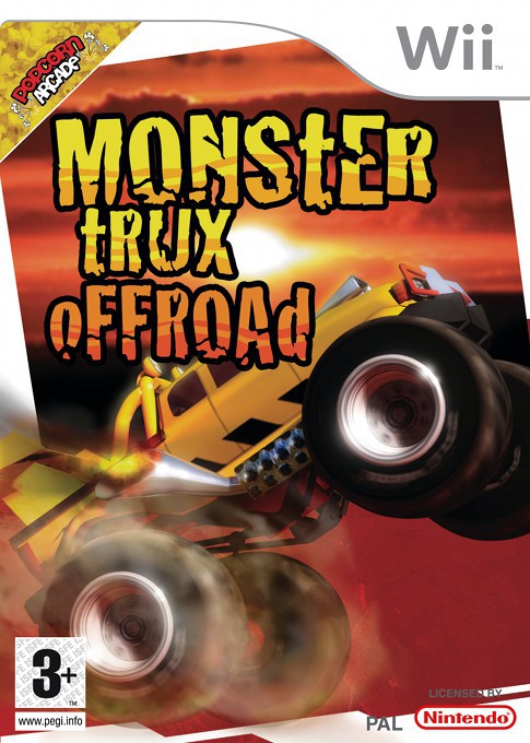 Monster Trux Offroad (German) Kopen | Wii Games