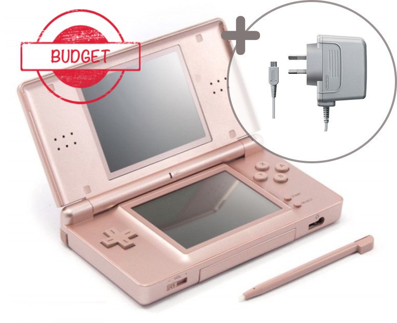Nintendo DS Lite - Metallic Pink - Budget - Nintendo DS Hardware