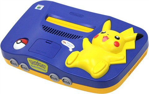 Nintendo 64 Console - Pikachu Edition - Nintendo 64 Hardware