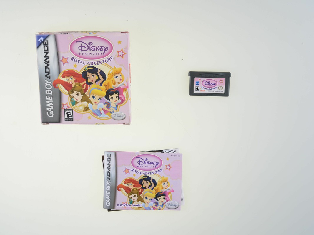 Disney Princess Royal Adventure - Gameboy Advance Games [Complete]