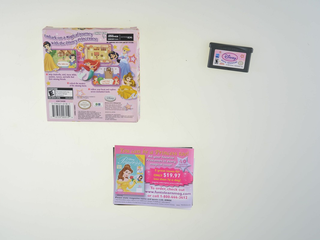 Disney Princess Royal Adventure - Gameboy Advance Games [Complete] - 3