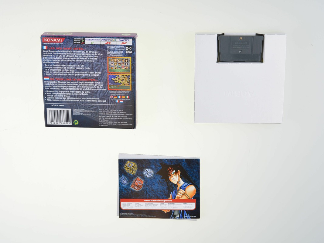Yu-Gi-Oh: Dungeondice Monsters - Gameboy Advance Games [Complete] - 2