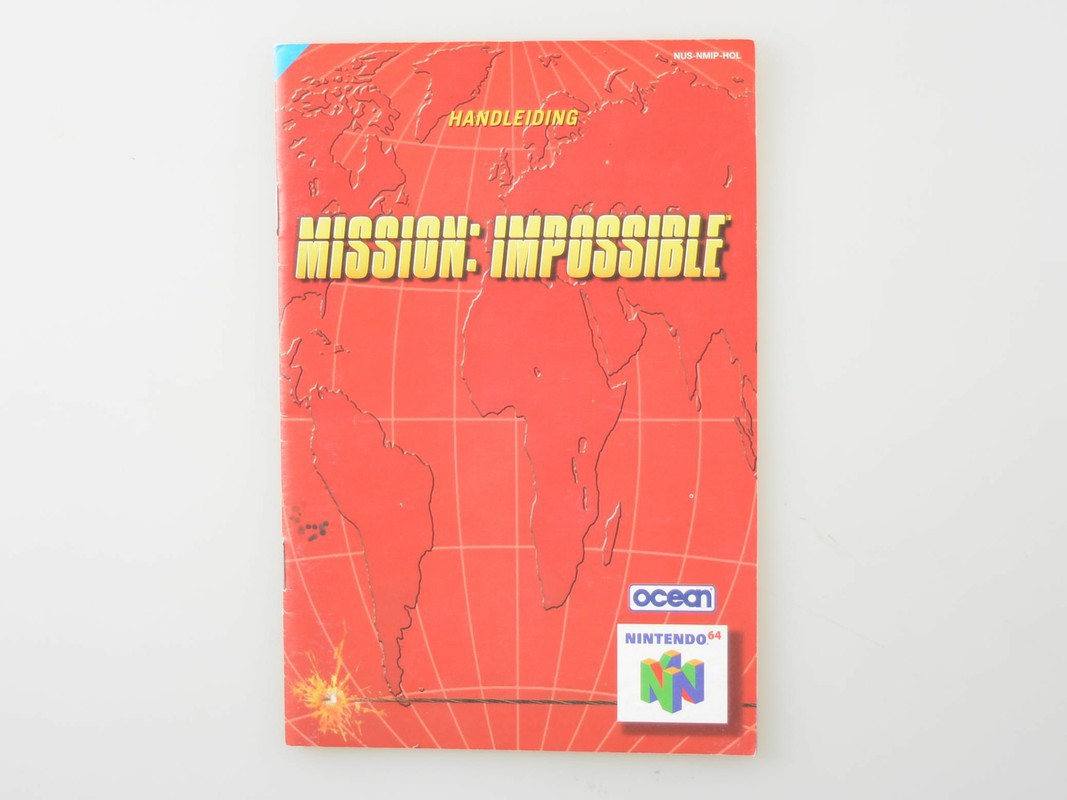 Mission Impossible Kopen | Nintendo 64 Manuals