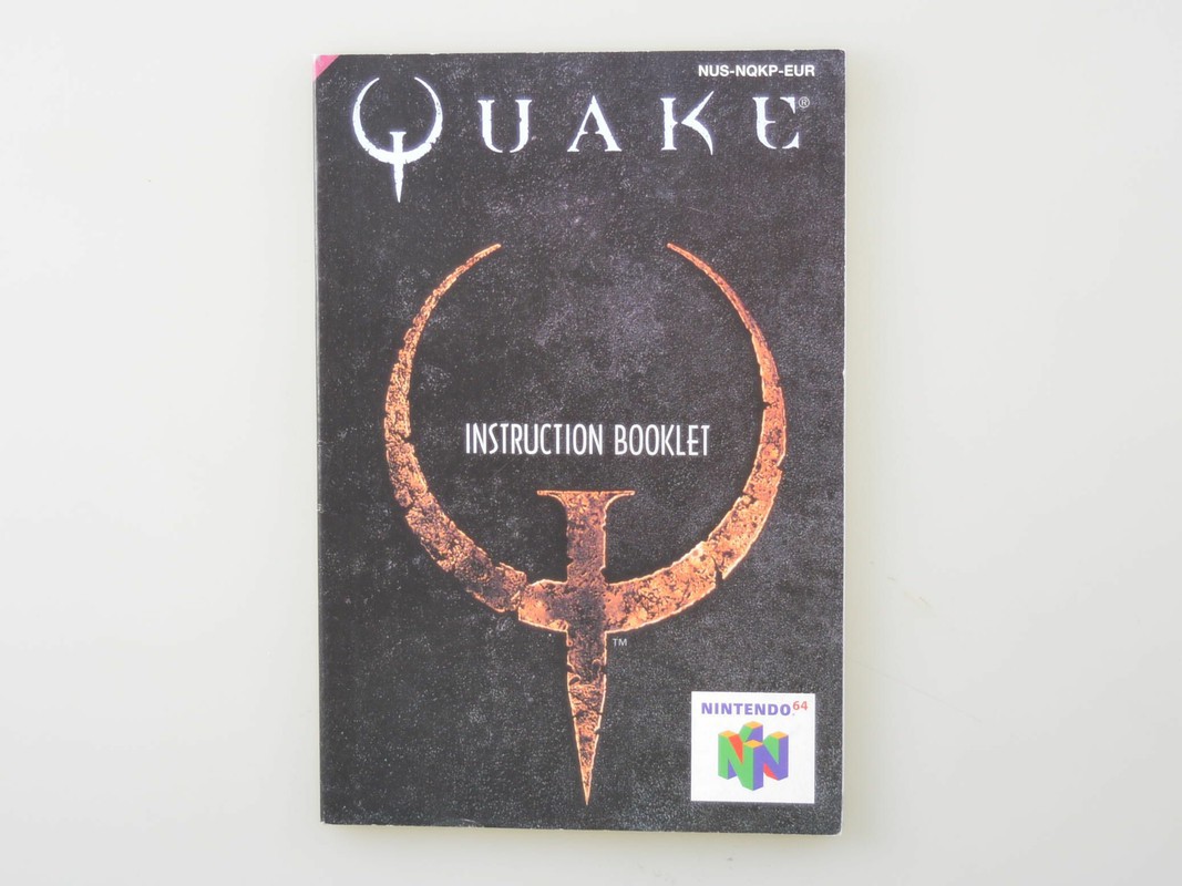 Quake - Manual - Nintendo 64 Manuals