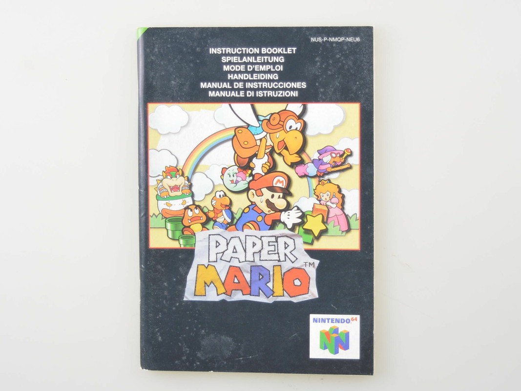 Paper Mario - Manual - Nintendo 64 Manuals