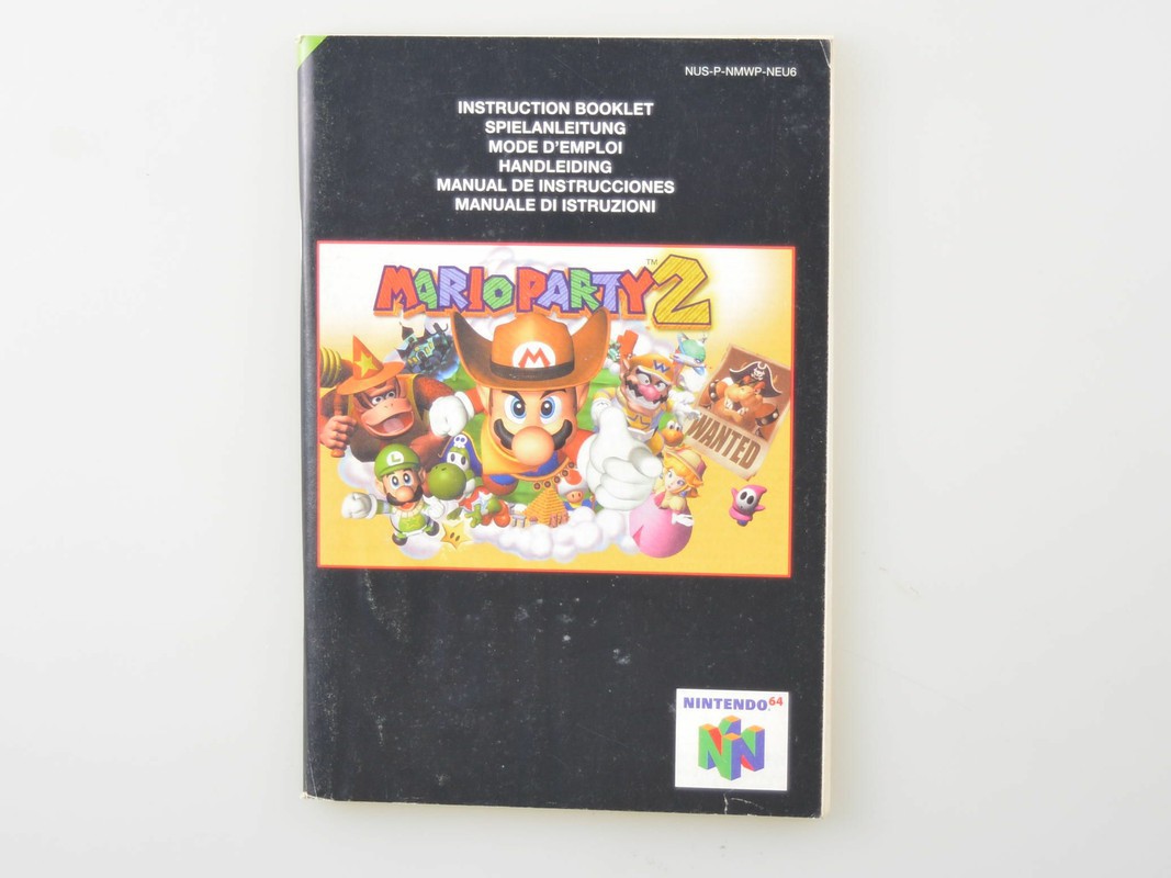 Mario Party 2 - Manual - Nintendo 64 Manuals