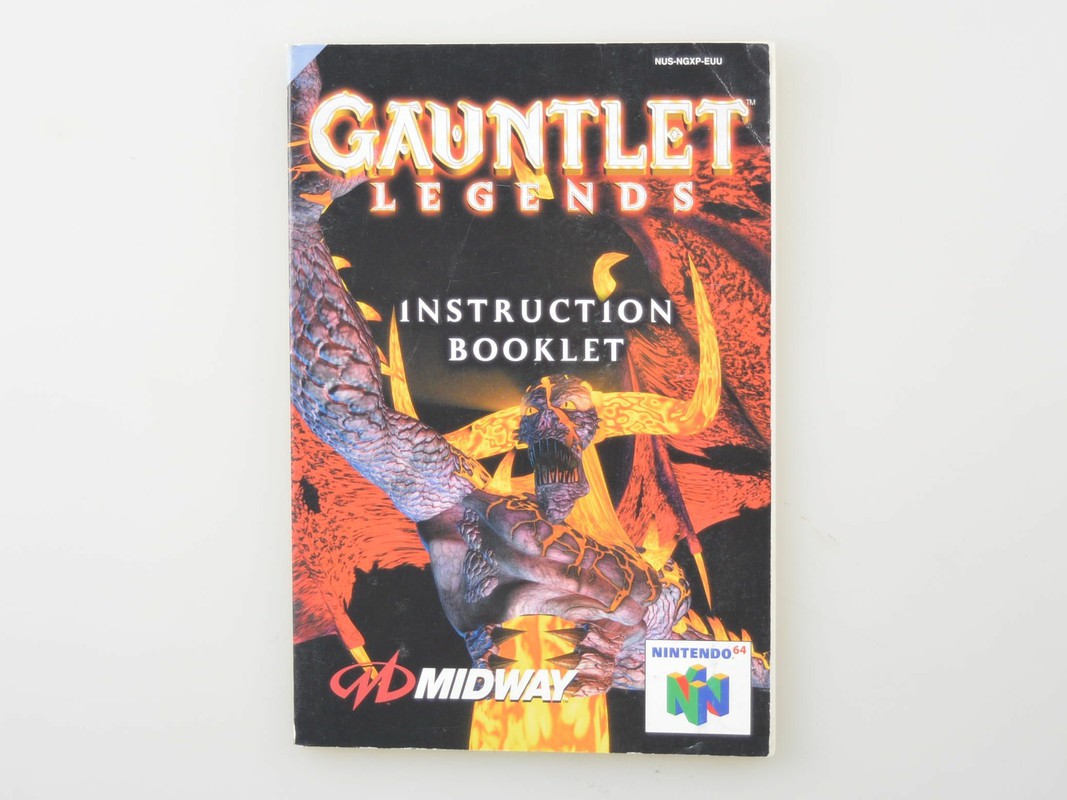 Gauntlet: Legends - Manual - Nintendo 64 Manuals