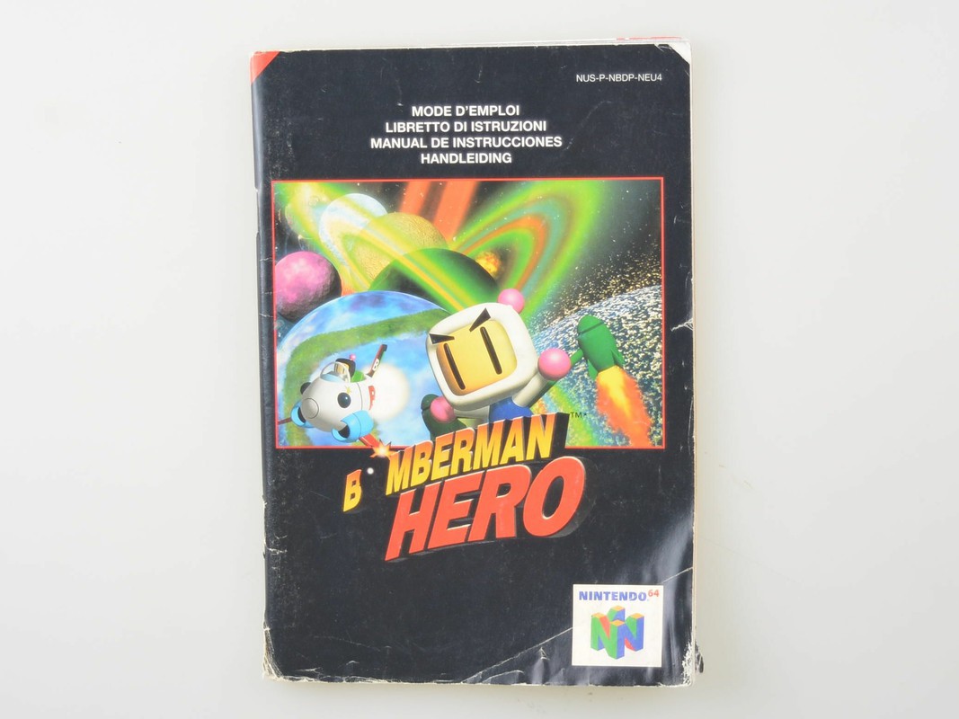 Bomberman Hero - Manual - Nintendo 64 Manuals