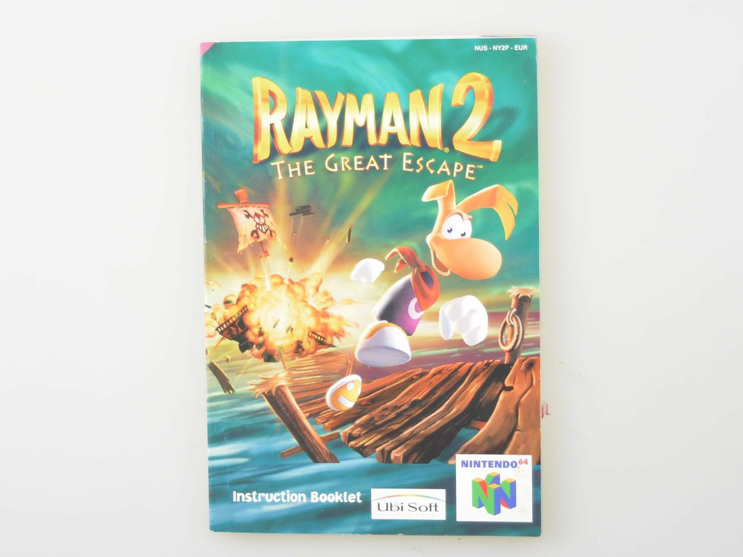 Rayman 2 The Great Escape - Manual - Nintendo 64 Manuals
