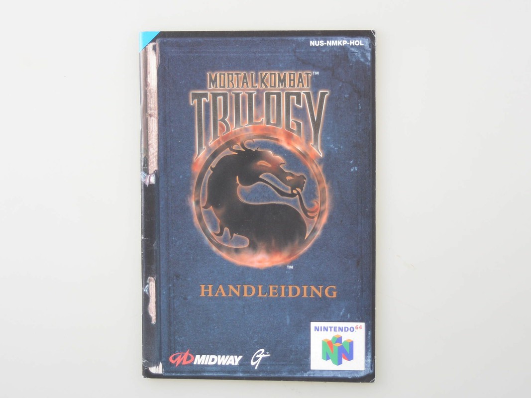Mortal Kombat Trilogy - Manual - Nintendo 64 Manuals