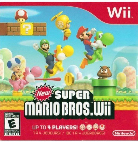 New Super Mario Bros. Wii (Cardboard Sleeve) - Wii Games