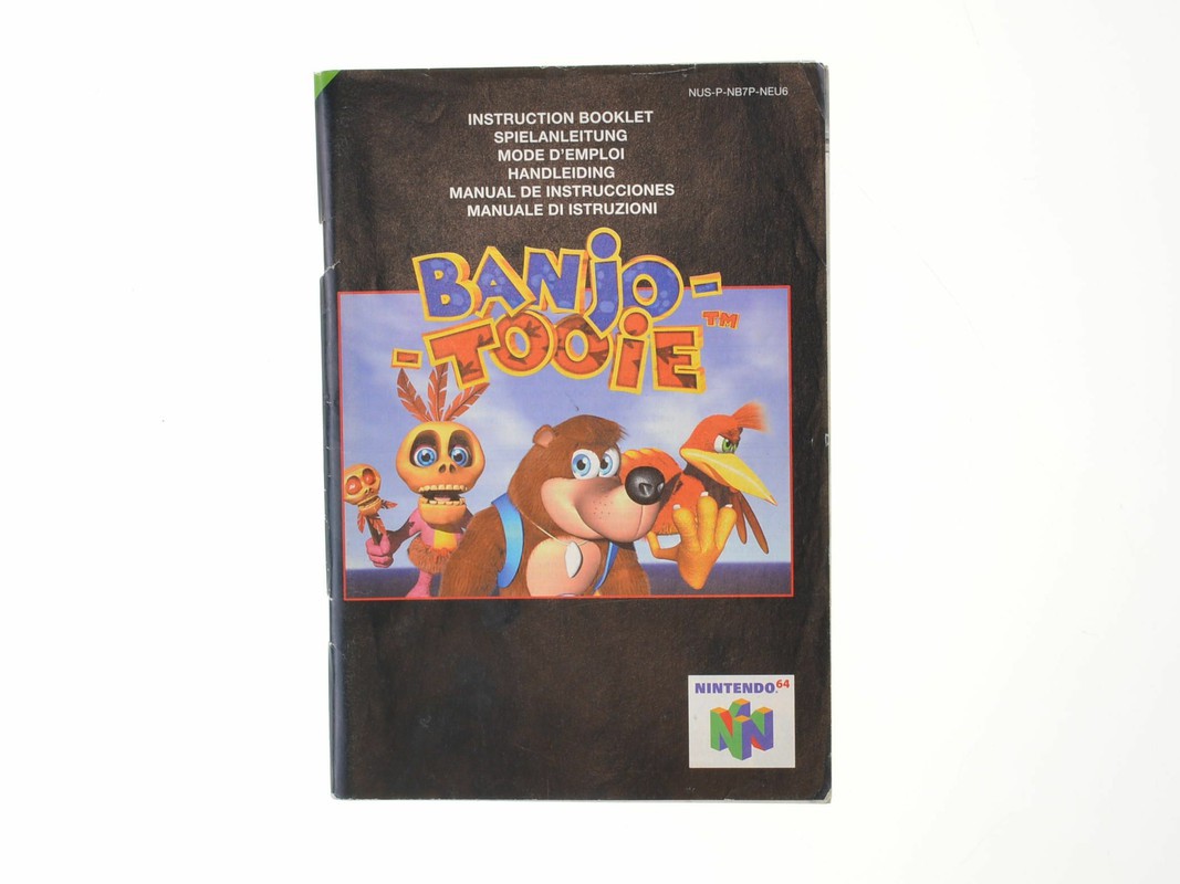 Banjo Tooie - Manual - Nintendo 64 Manuals