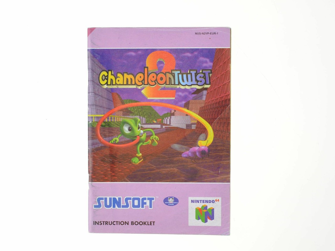 Chameleon Twist 2 - Manual Kopen | Nintendo 64 Manuals