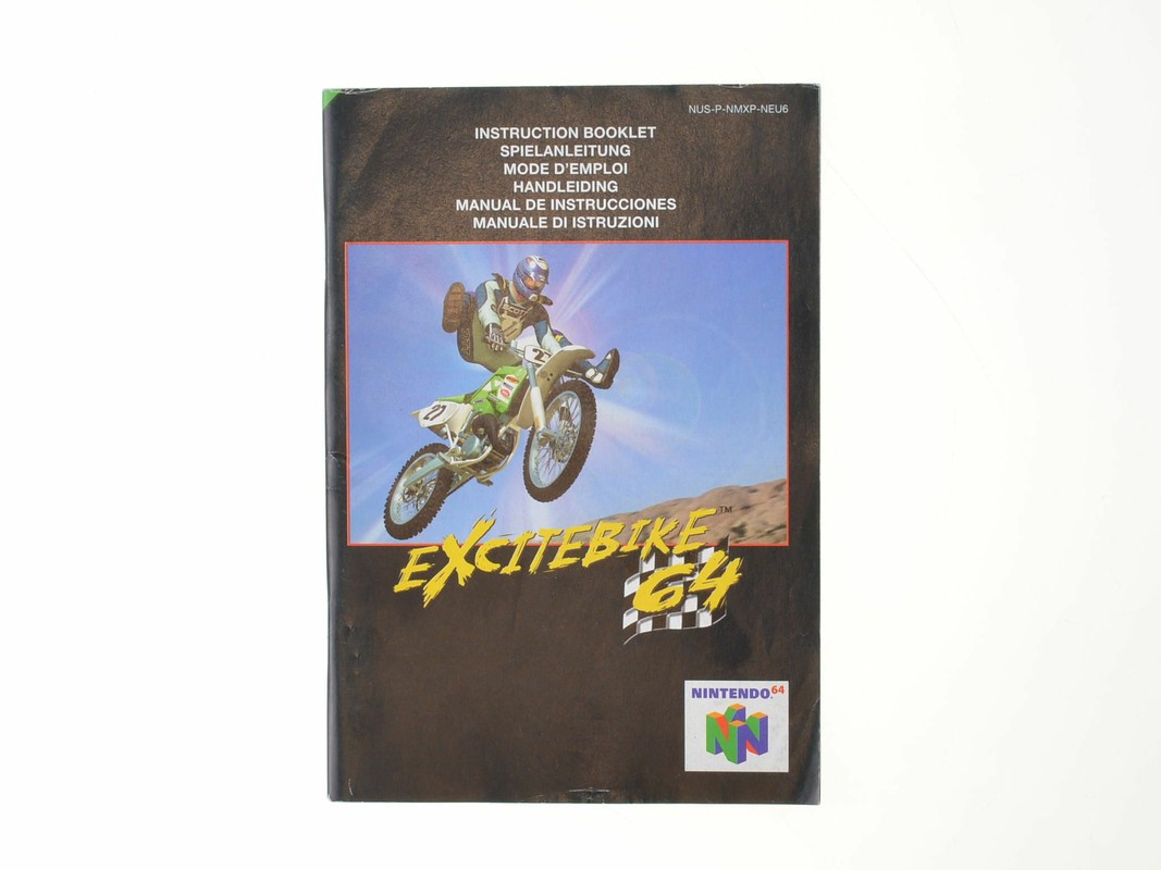 Excitebike 64 Kopen | Nintendo 64 Manuals
