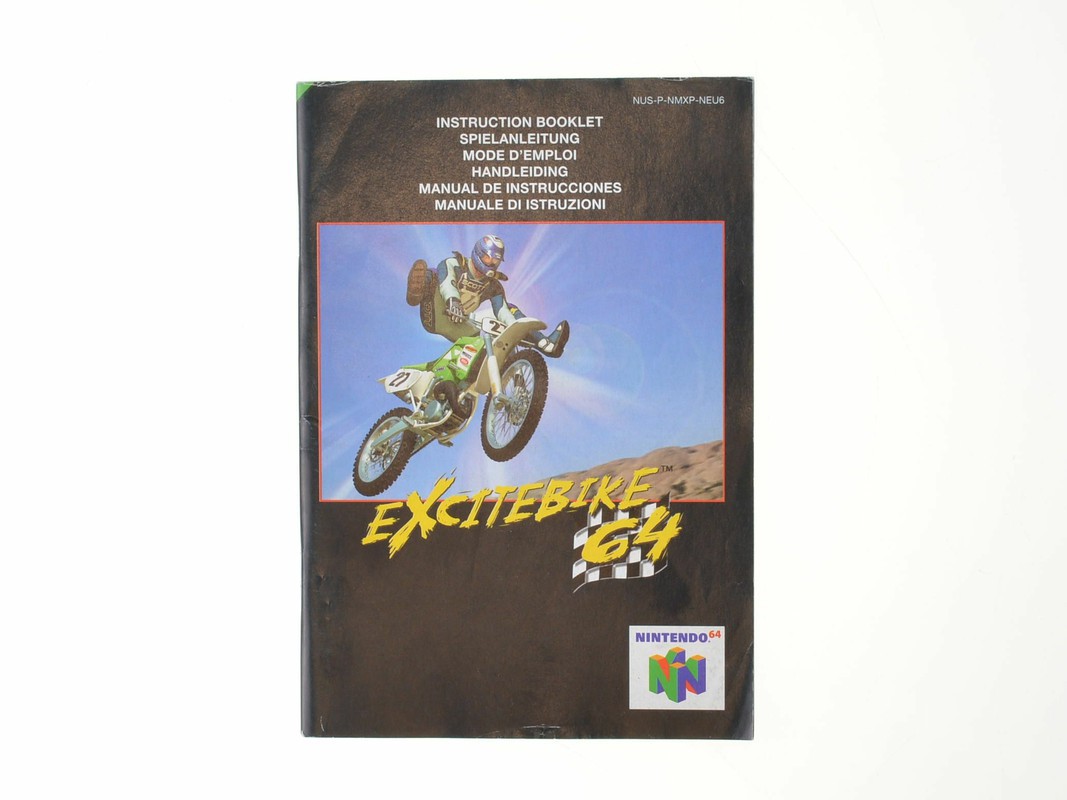 Excitebike 64 - Manual - Nintendo 64 Manuals